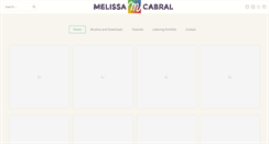 Desktop Screenshot of melissacabral.com